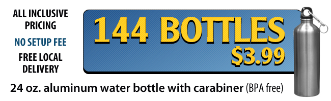 Special on Aluminum Water Bottles
